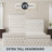 Mieya King Size Velvet Upholstered Sleigh Bed Platform Bed Frame-2141105618
