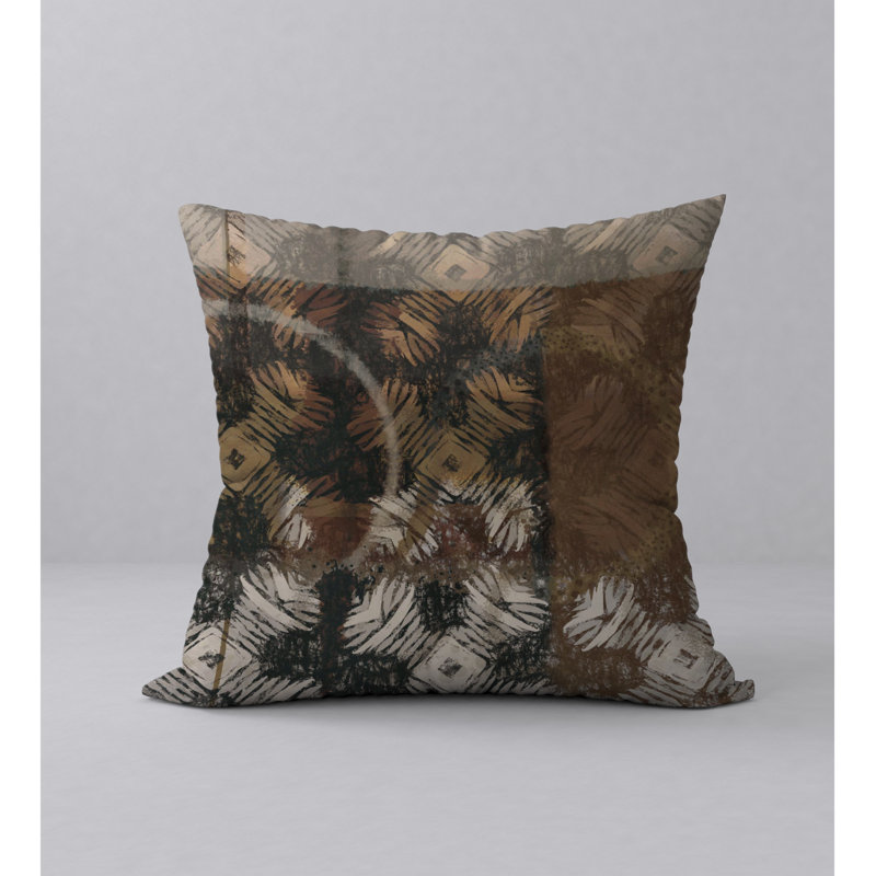 Housse de coussin carrée/insert, 18 po x 18 po