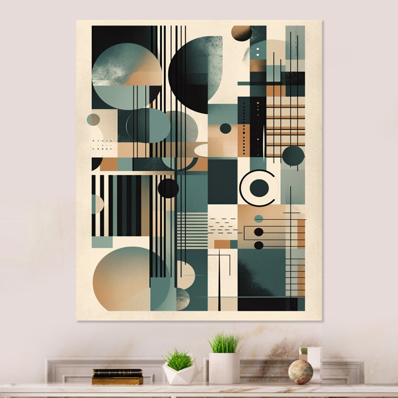 Décoration murale V crème et minimaliste minimaliste, H 20 po x l 12 po x P 1 po