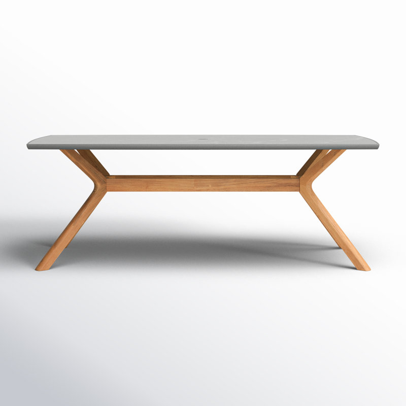 Katonah Outdoor Dining Table, 29.5" H x 87" W x 40" D