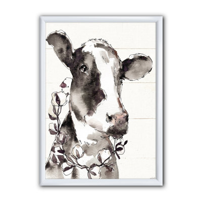 " Cow Portrait Country Life "