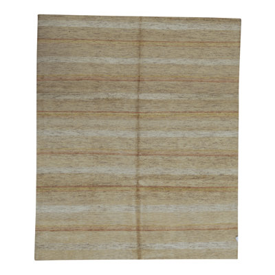 Gabbeh Wool Striped Area Rug