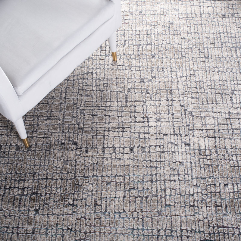 Tapis abstrait Performance 500, Rond 6 pi 7 po