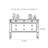 Rural Classical Minimalist Console Table