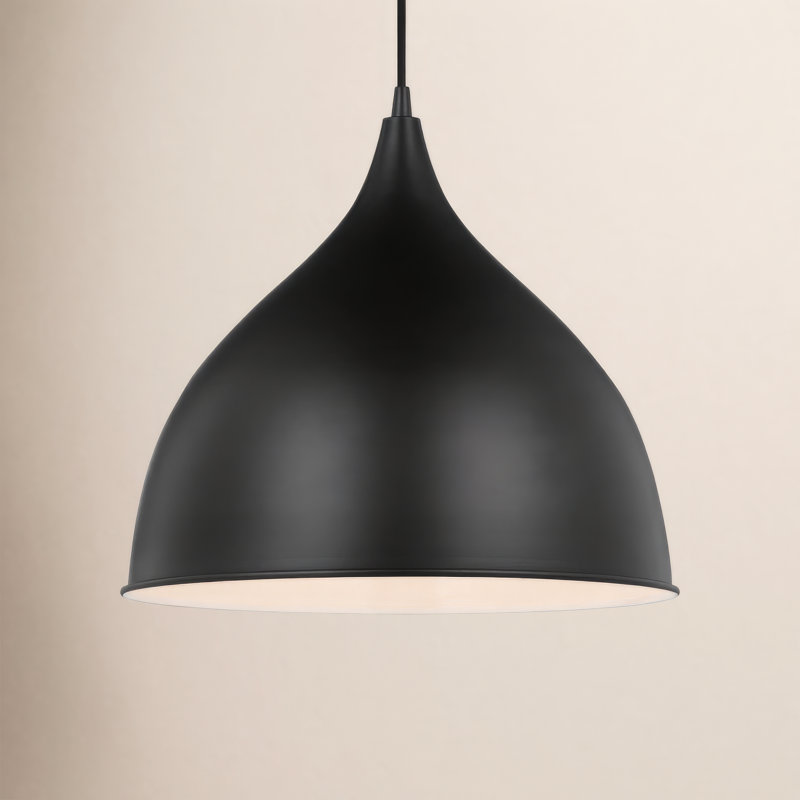 Newman 1 - Light Single Pendant, Black