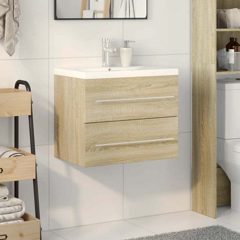 19-2 Single Vanity, Sonoma oak