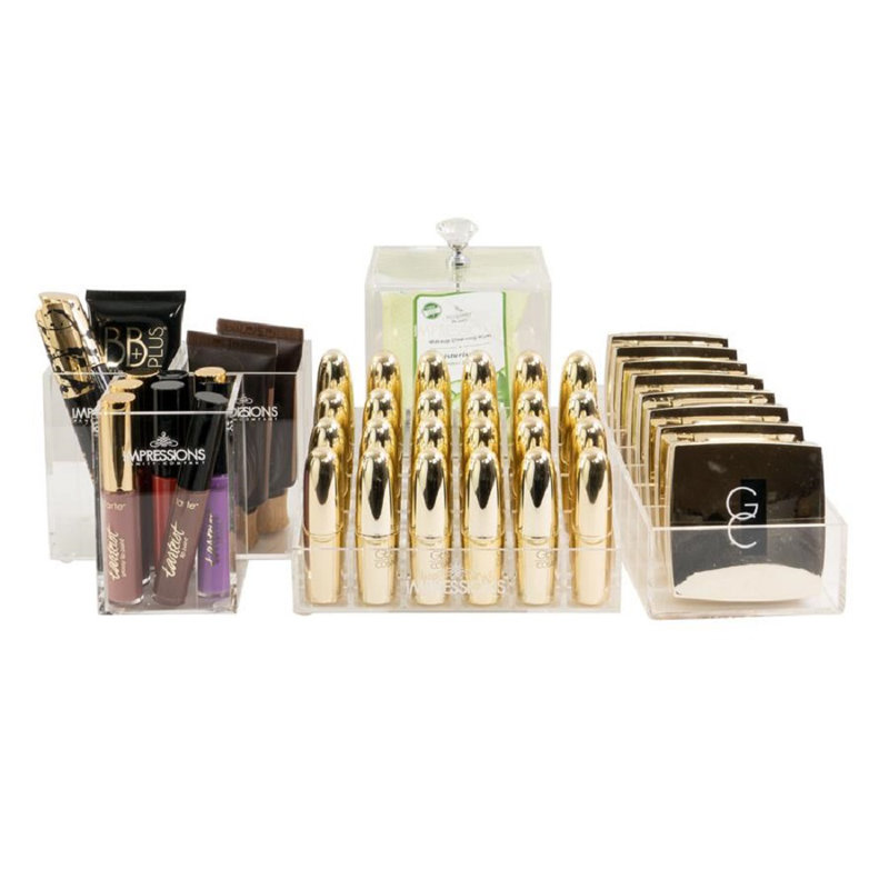 Organisateur de maquillage 6 pièces Diamond Collection