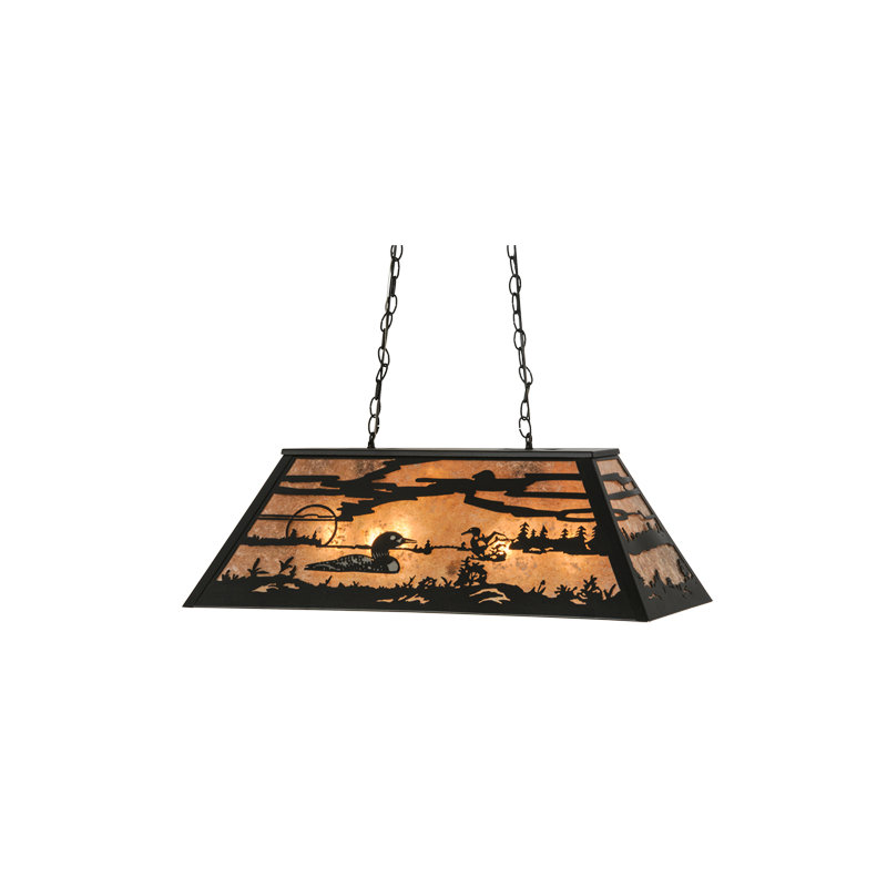 Loon 6 - Light Pendant, Beige/Black