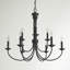 Lustre style chandelier 9 lumières Arunvir-391015176