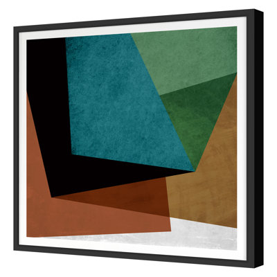 Fractured Abstract 13 Print by THE Studio