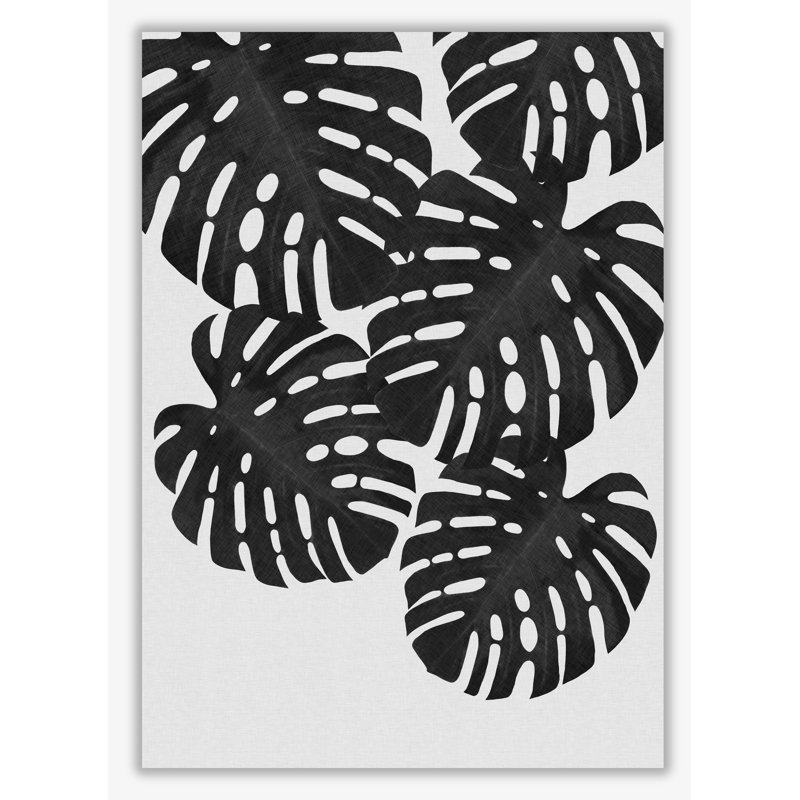 Monstera I - Print, 30 cm H x 21 cm W x 1 cm D, No Frame
