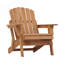Chaise Adirondack pliante surdimensionnée pour l'extérieur, chaise de patio-1612499647