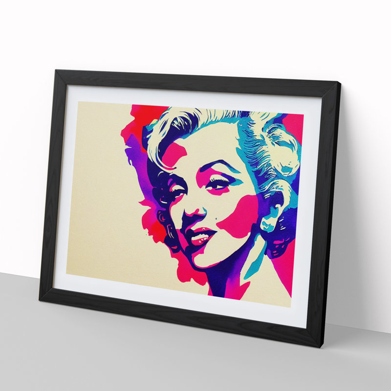 Pop Woman - Framed Print