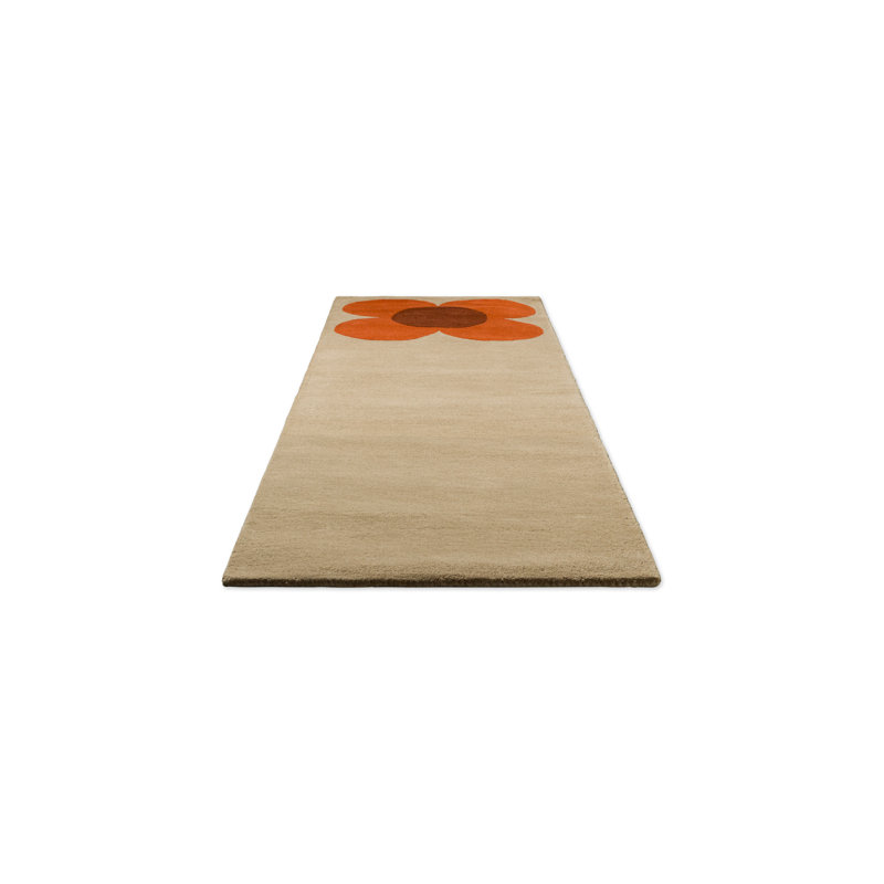 Hand Tufted Wool Floral Area Rug, Runner 2'2" x 7'7"