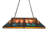 Jalea 7 - Light Timeless Bronze Pool Table Lights Pendant