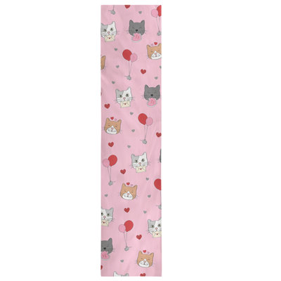 Chemin de table chats saint-valentin hol