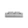 Spruce Modular Sofa Set 01 In Gris Fabric