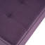 Rangement mauve - assure la stabilité du siège de salon en tissu, pin et contreplaqué pour une utilisation à long terme