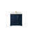 Boston 36 In. W X 22 In. D Centre Sink Bathroom Vanity In Navy Blue With Cove Edge Quartz-109411596