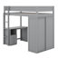 Lit mezzanine en bois avec placards, armoire et bureau à 2 tiroirs-1238388737-1238388736