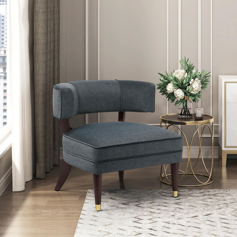 Chaise d'appoint de style élégant