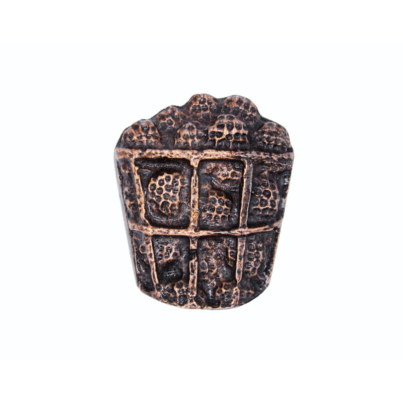 Poignée fantaisie 1 1/2", Cuivre OX