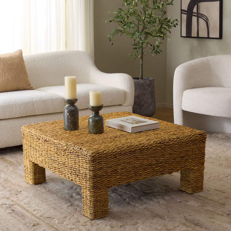 Donovan Abaca Square Coffee Table