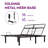 Wayfair Sleep 15" Basic Adjustable Base with Wired Remote and Head Adjustment-1971578807