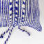 Coussin Hanbel en bleu marine / blanc