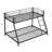 Metal Bunk Bed, Twin Over Full Size for Teens and Adults,Space-Saving/Noise Reduced/No Box Spring Needed