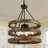 Gatlin 5 - Light 18'' W Lantern Modern Farmhouse Drum Dining Room Chandelier