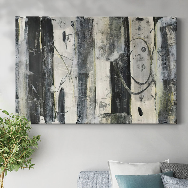 «Tall Tall II», toile tendue avec châssis, H 12 po x l 18 po