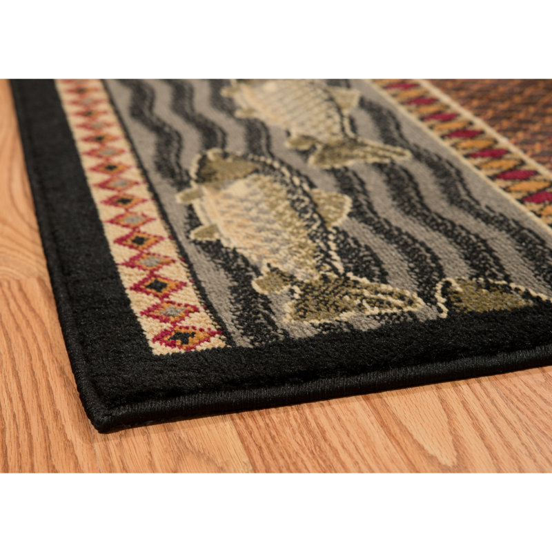 Tapis rouge Sayre, Tapis de couloir : 1 pi 11 po x 7 pi 2 po