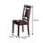 48.4" W 5-PCS DINING SET, CHERRY FINISH