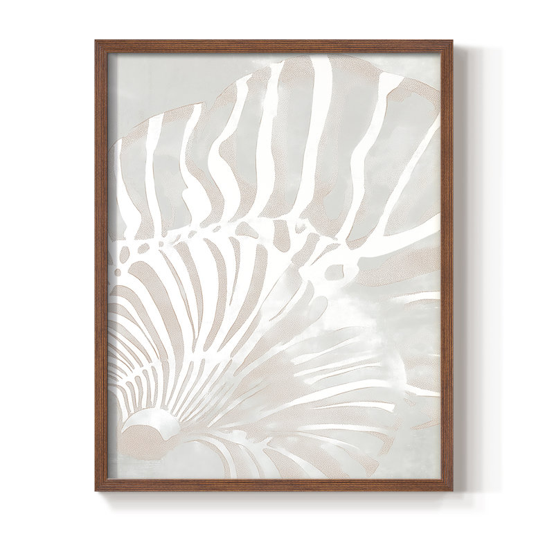 "NAUTICAL Series XXIII", Noyer, H 15 po x l 12 po