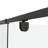 44-48" W X 71" H Piovt Swing Glass Shower Door,Pivot Frame Sliding Shower Door With 1/4"(6Mm) Clear SGCC Tempered Glass-121415769