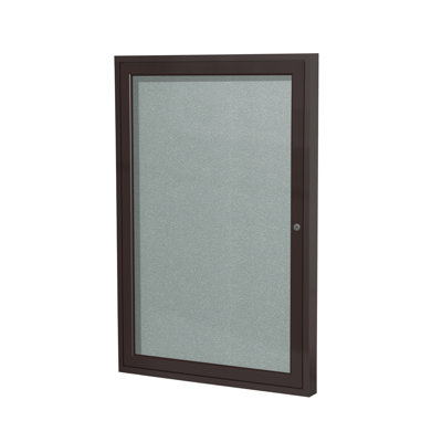 Enclosed Vinyl Bulletin Boards Ghent No Vinyl Enclosed Cabinet Metal Bulletin Board