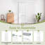 Porte coulissante de style grange à rail dissimulé, apprêtée blanche, à 2 panneaux, pour placard ou garde-manger, avec trousse de quincaillerie (aucun assemblage requis)-135102225-135102230-135102234