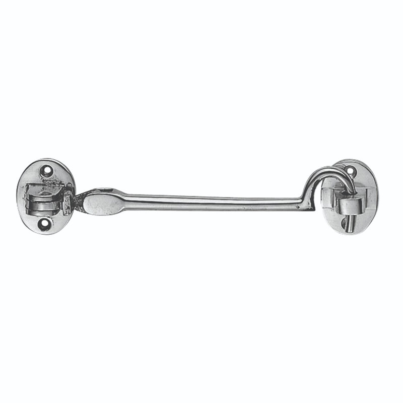 Gerbiorn Cabin Hook, 1.6cm H x 11cm W x 3.6cm D, Polished Chrome