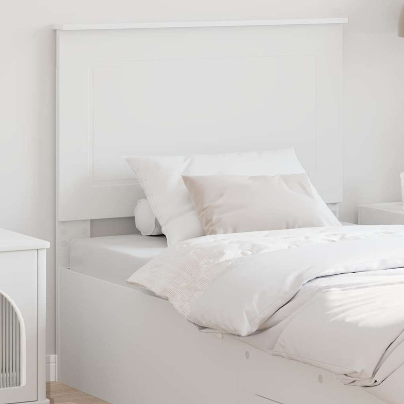 Headboard, UK Single - DE 90 x 190 cm, White
