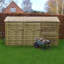 Urbanna 340cm W x 80cm D Solid Wood Log Store-36319755