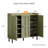 Abril 5-Tier 30 Pairs Shoe Cabinet with Adjustable Shelves-1745481003