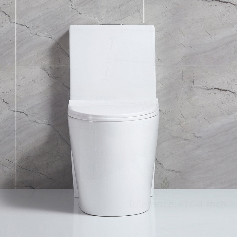 Compact and Efficient Dual-Flush Toilet for Space-Saving Bathrooms