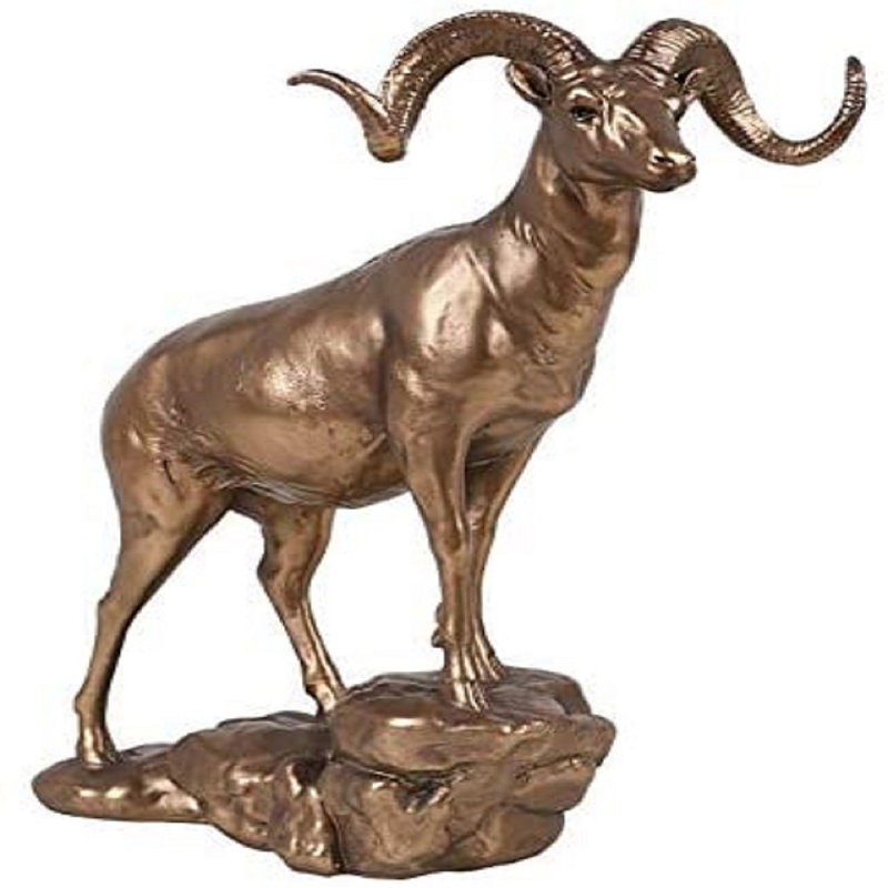 Figurine en résine d’ovin bighorn Swisher
