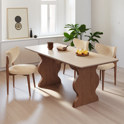 Simple and Creative Rectangular Dining Table