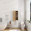 Combinaison d'armoire murale 24 po, 2 portes à fermeture douce, convenant à une petite salle de bain, bureau, pièce de rangement, chêne d'origine (Kd-Packing)