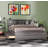 Monira Bed Frame With Storage & Headboard New Design-537724812-537724801