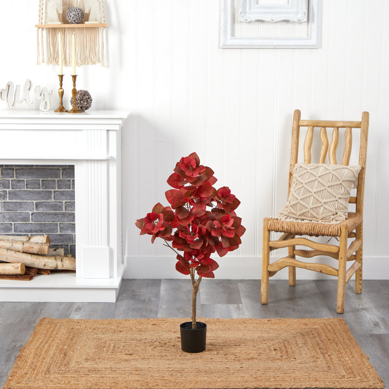 Arbre à feuillage artificiel 36 po avec doublure en pot