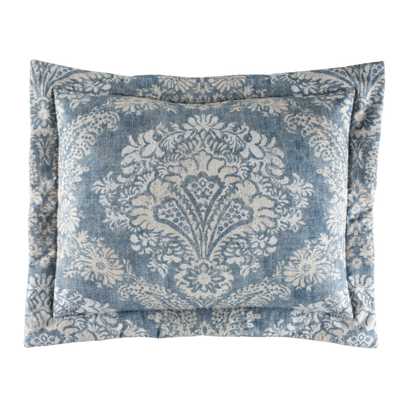 Taie décorative en coton damassé Alexandra, Standard