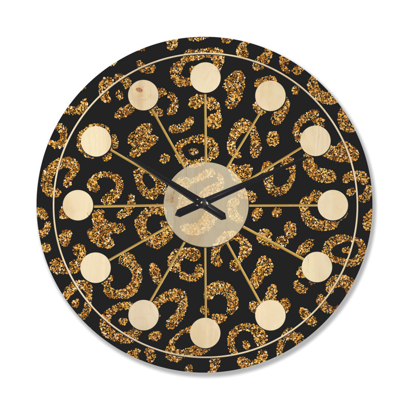 Horloge murale Mid-Century, Grand
